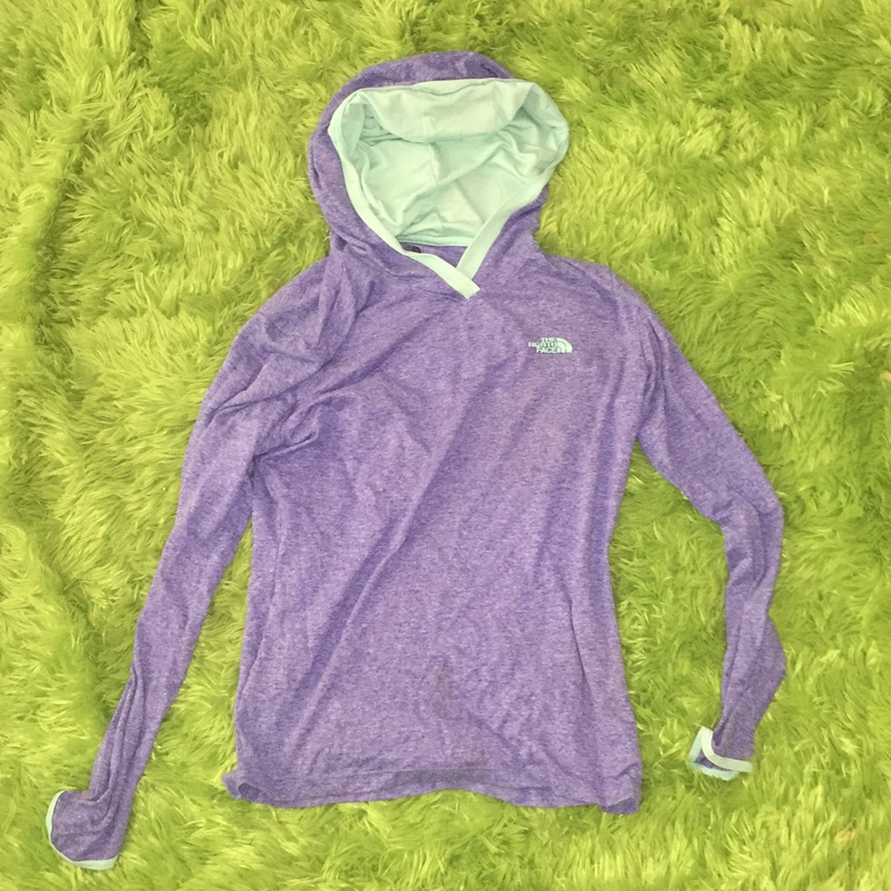 North Face athletic hoodie